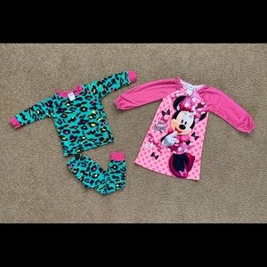 Girls Pajama Bundle Size 4T